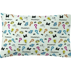 Monopoly Icon Pattern Pillowcase