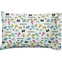 Monopoly Icon Pattern Pillowcase