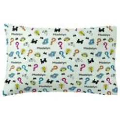 Monopoly Icon Pattern Pillowcase