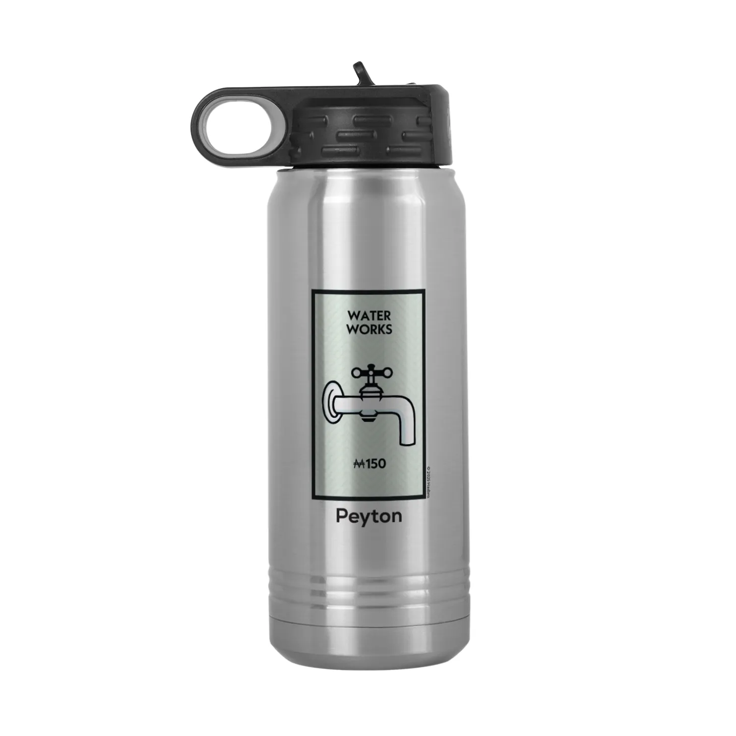 Monopoly Specialty Space Water Bottle