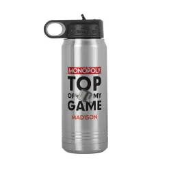 Monopoly Top Of My Game Water Bottle