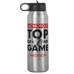 Monopoly Top Of My Game Water Bottle