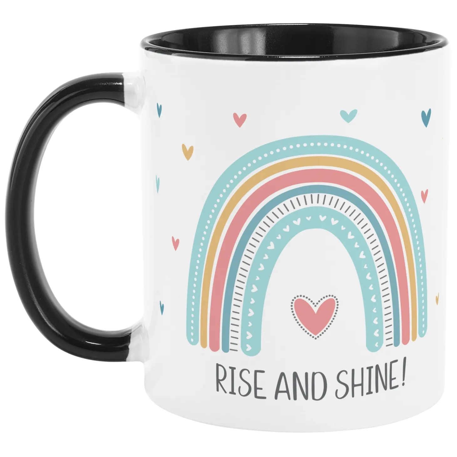 Morning Sunshine! Rainbow Name Mug