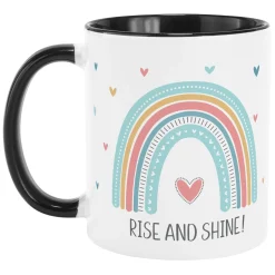 Morning Sunshine! Rainbow Name Mug