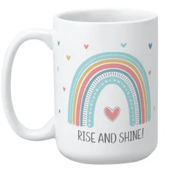 Morning Sunshine! Rainbow Name Mug