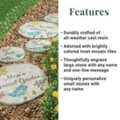 Mosaic Garden Stone
