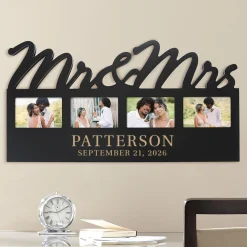 Mr & Mrs Frame Plaque