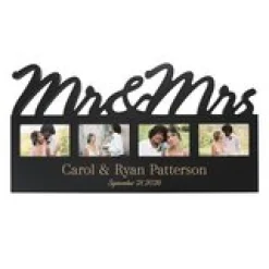 Mr & Mrs Frame Plaque