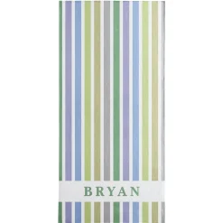 Multicolor Stripes Beach Towel