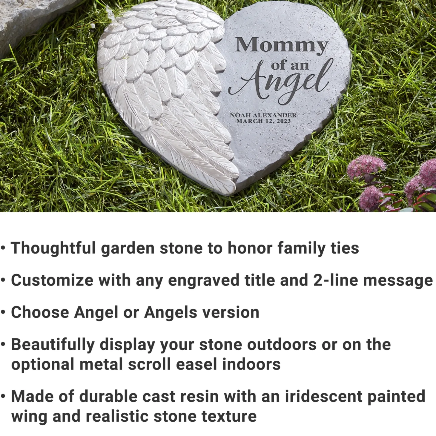 My Angel Garden Stone