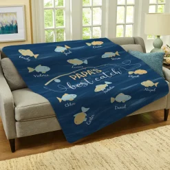 My Best Catch Plush Blanket