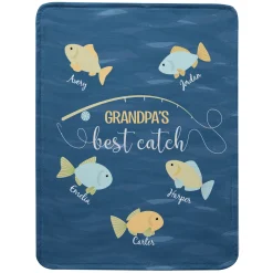 My Best Catch Plush Blanket