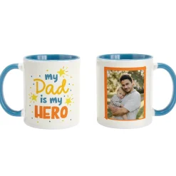 My Dad Is My Hero Photo Mug