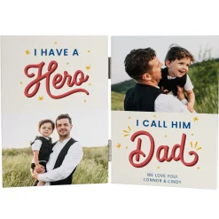 My Dad is My Hero Photo Panel