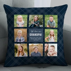 My Favorite Faces Photo Throw Pillow