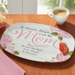 My Favorite People Call Me Mom Platter