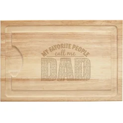My Favorite People Maple Wood Cutting Board