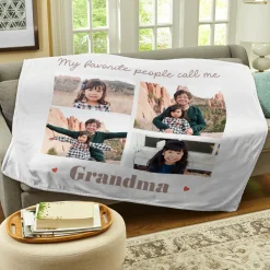 My Favorites Photo Plush Blanket