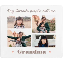 My Favorites Photo Plush Blanket