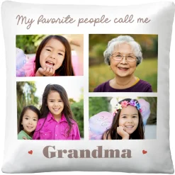 My Favorites Photo Throw Pillow