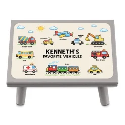 My Favorite Vehicles Step Stool