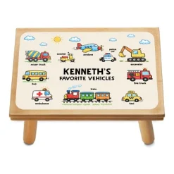 My Favorite Vehicles Step Stool