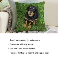 My Furry Friend Pet Photo Pillow