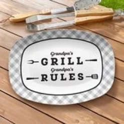 My Grill, My Rules Grill Platter