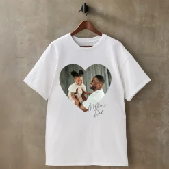 My Heart on My Chest Photo T-Shirt