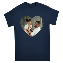 My Heart on My Chest Photo T-Shirt