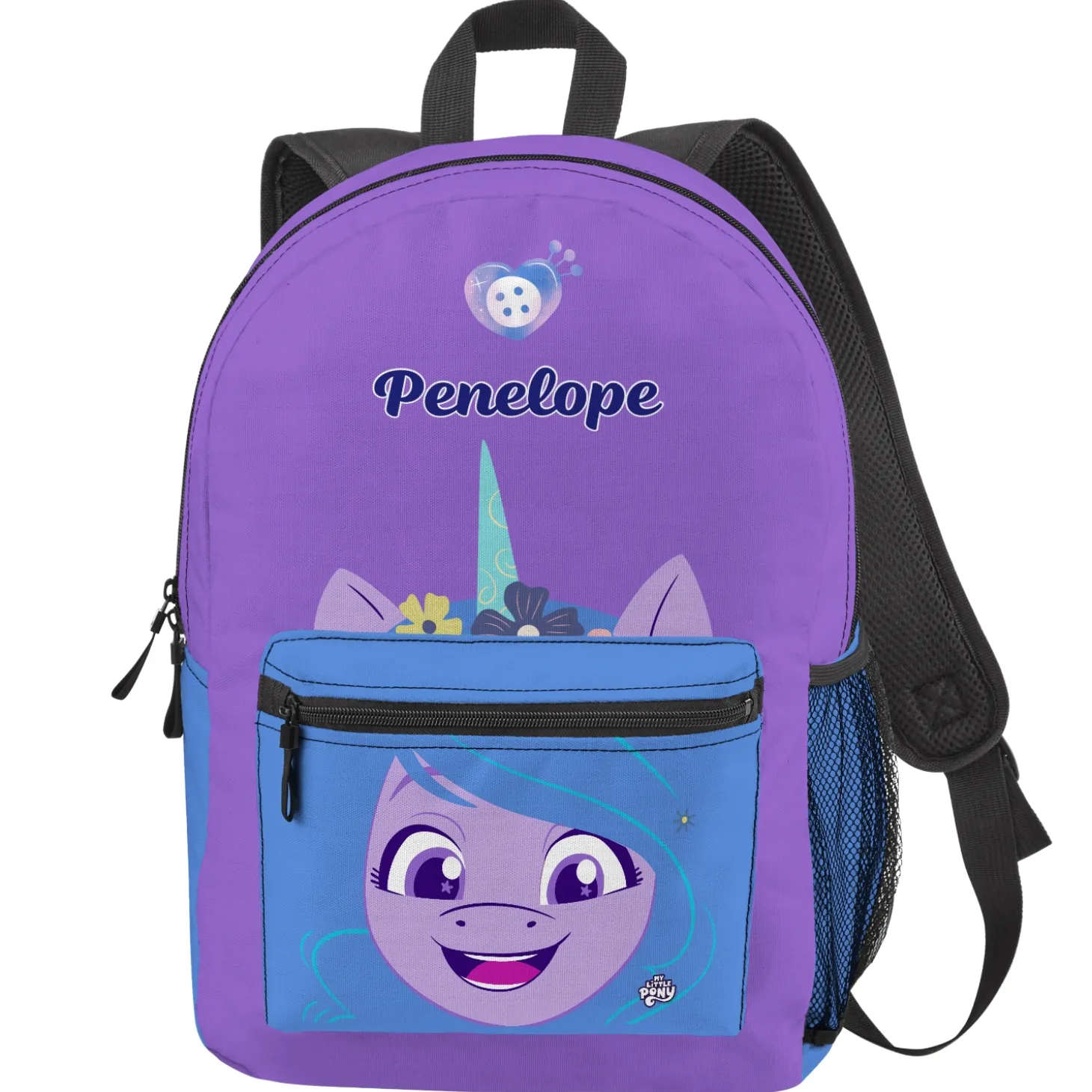 My Little Pony All Over Face Backpack