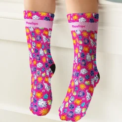 My Little Pony Crystals Pattern Socks