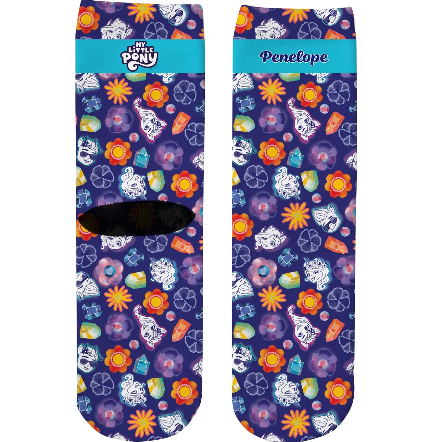 My Little Pony Crystals Pattern Socks