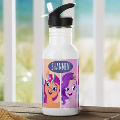 My Little Pony Group Character Panel Water Bottle