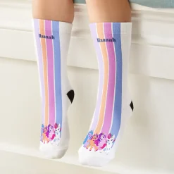 My Little Pony Group Stripe Socks
