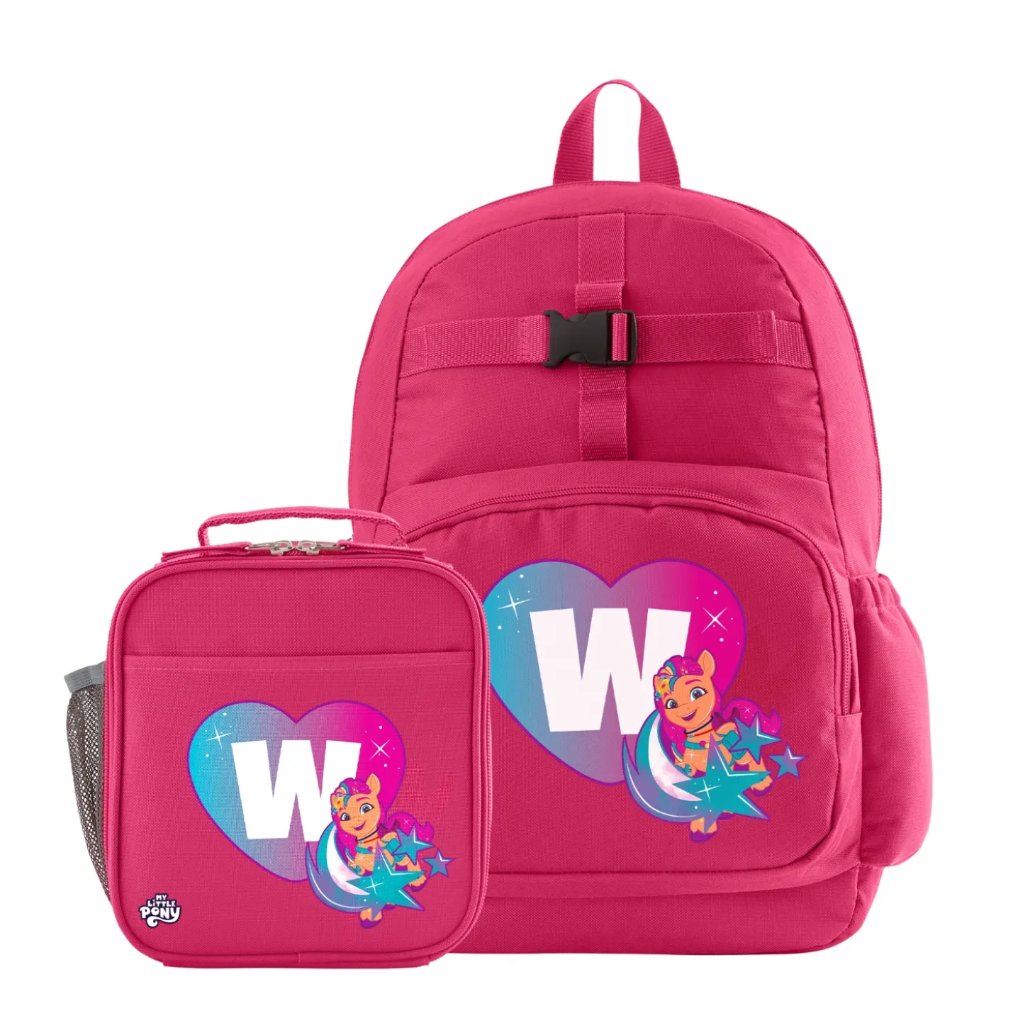 My Little Pony Heart Decal Backpack & Lunch Box
