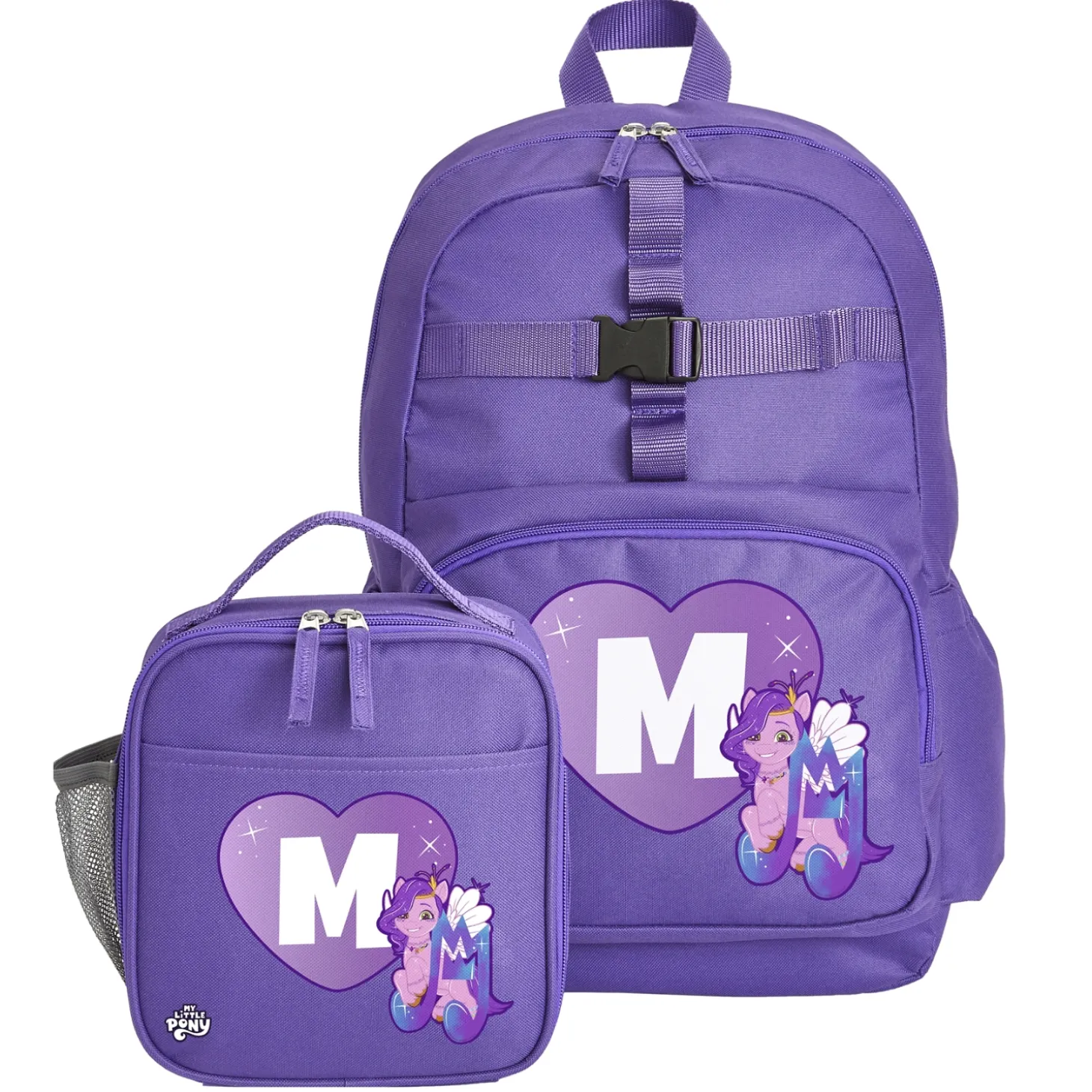 My Little Pony Heart Decal Backpack & Lunch Box