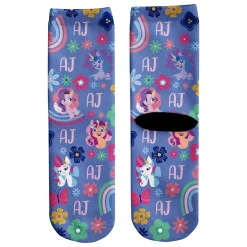 My Little Pony Rainbows and Flowers Socks
