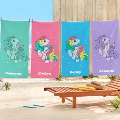 My Little Pony Retro Character Beach Towel
