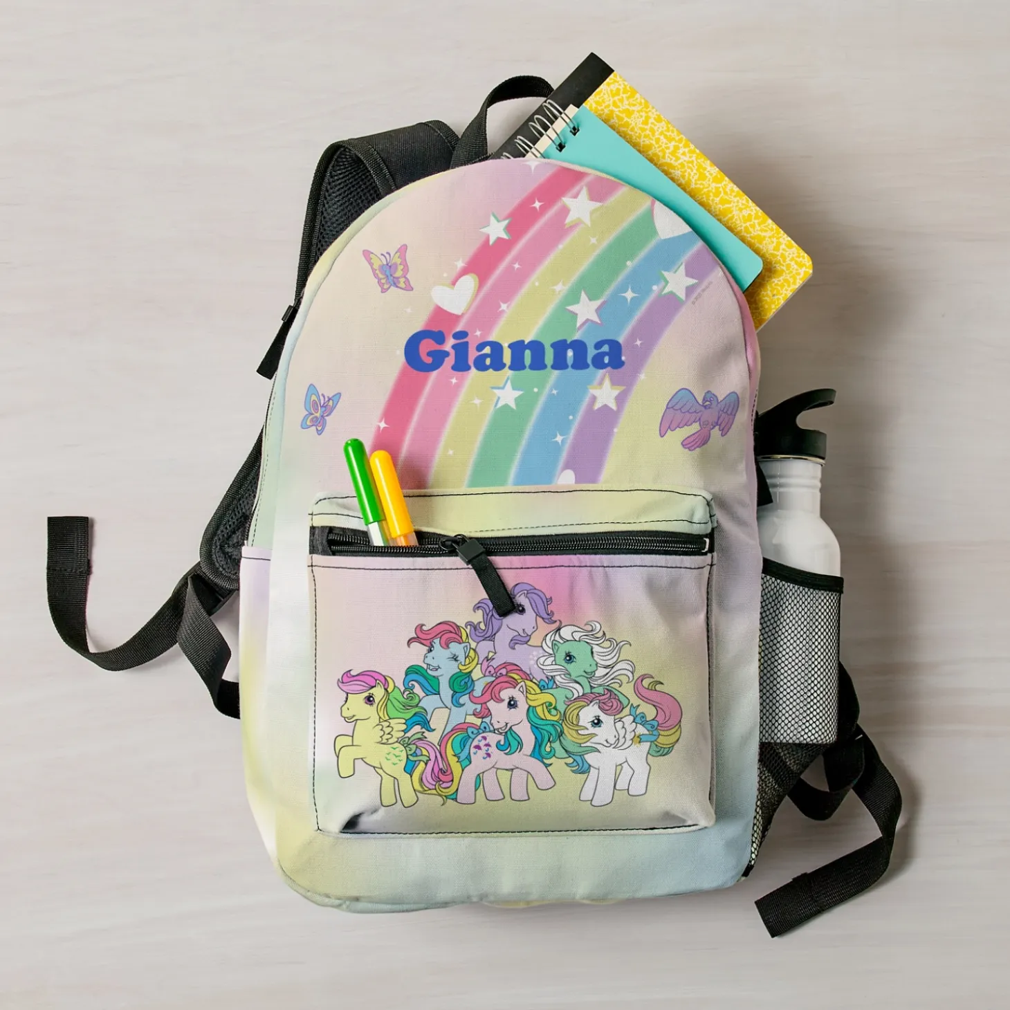 My Little Pony Retro Chasing Rainbows Backpack