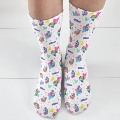 My Little Pony Retro Colorful Hearts Socks