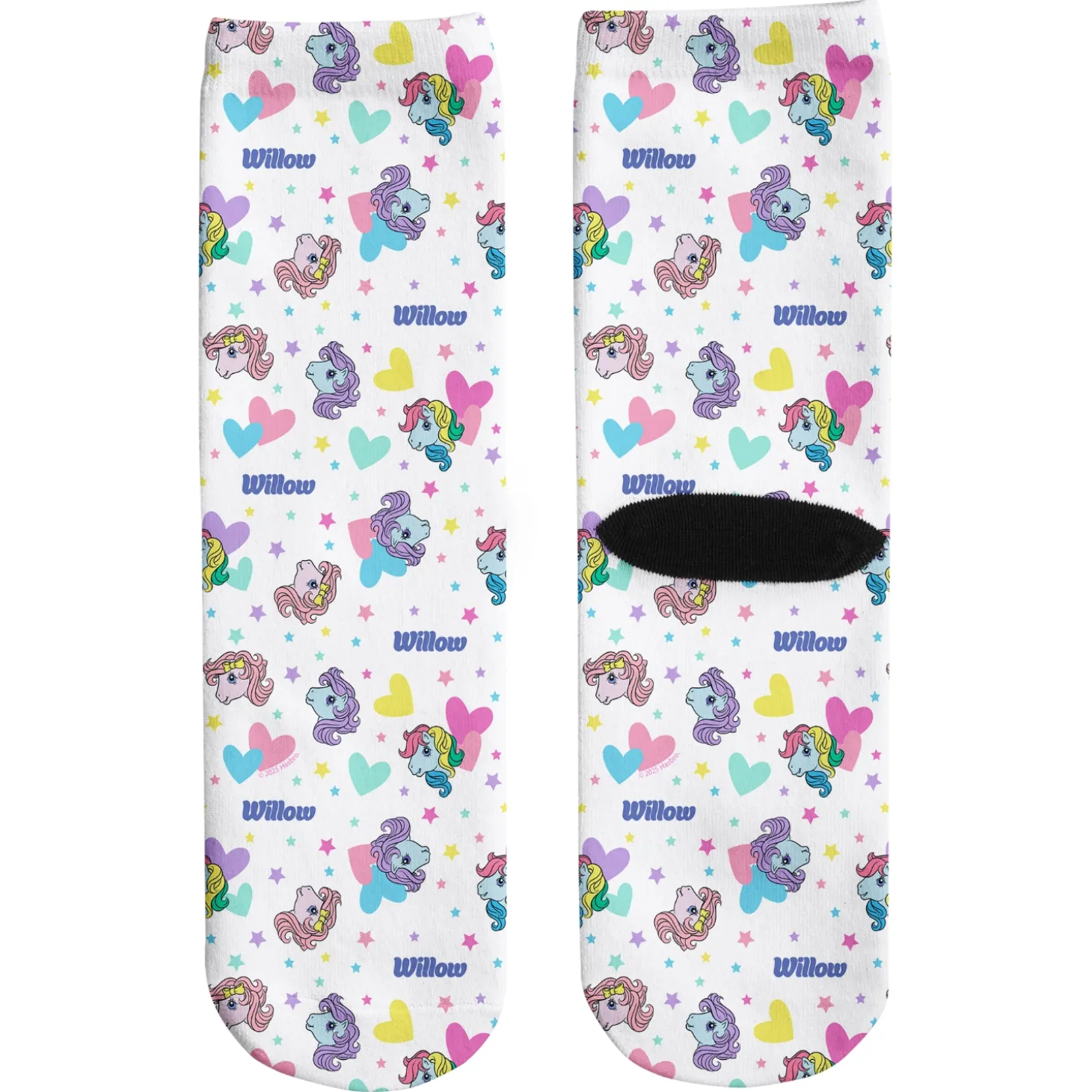 My Little Pony Retro Colorful Hearts Socks
