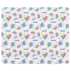 My Little Pony Retro Colorful Hearts Plush Blanket