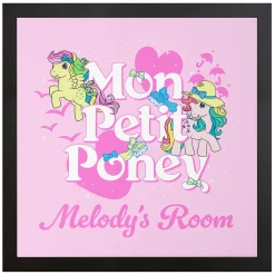 My Little Pony Retro Mon Petit Poney Canvas