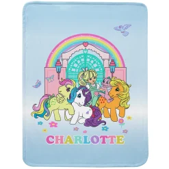 My Little Pony Retro Paradise Estate Plush Blanket