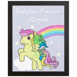 My Little Pony Retro Pastel Fabulous Forever Canvas