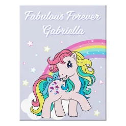 My Little Pony Retro Pastel Fabulous Forever Canvas