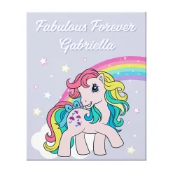 My Little Pony Retro Pastel Fabulous Forever Canvas