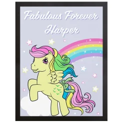 My Little Pony Retro Pastel Fabulous Forever Canvas