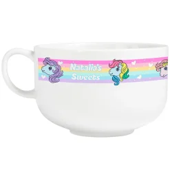 My Little Pony Retro Rainbow Striped Snack Bowl